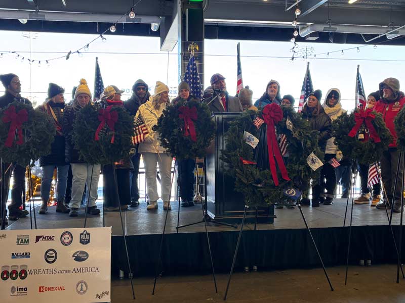 Wreaths Across America event, Dec. 2025