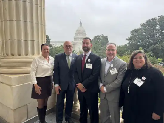 TAM contingent with Rep. Jim McGovern (D-Mass)